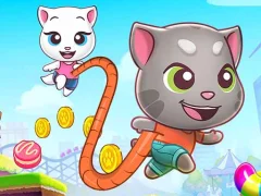 Spil Tom & Angela Jump online