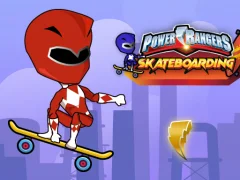 Spil Power Rangers Skateboading online