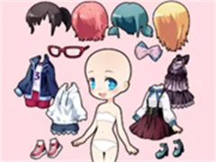 Spil Chibi Anime Princess Doll online