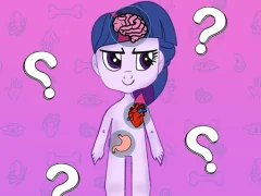 Spil My Little Pony Learning The Body online
