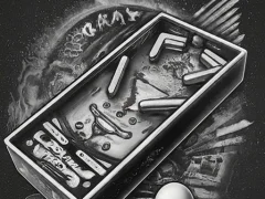 Spil Pinball Black N White online