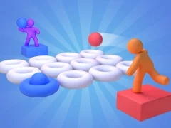 Spil Balls Throw Duel 3D online