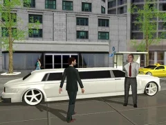 Spil Limo Taxi Driving Simulator: Limousine Car Games online