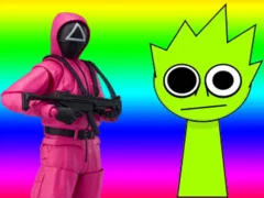 Spil Squid Sprunki Shooter Game 2 online
