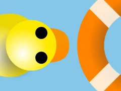 Spil Duck rescue boat online