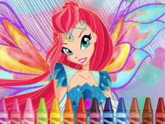 Spil Winx Coloring online