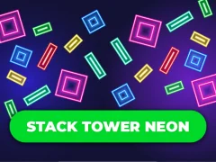 Spil Stack Tower Neon: Keep Blocks Balance online