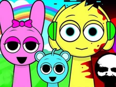 Spil Sprunki X Granny Incredibox online