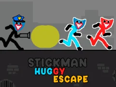 Spil Stickman Huggy Escape online