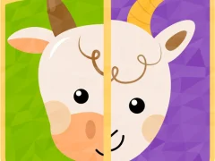 Spil Baby Games Animal Puzzle for Kids online