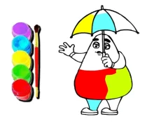 Spil Grimace Click and Paint online