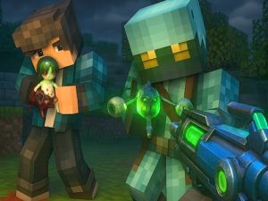 Spil Paintball Fun 3D Pixel online