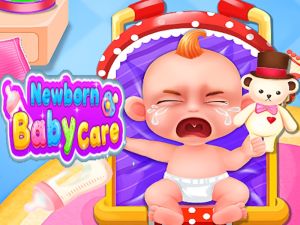 Spil Nyfødt babypleje online