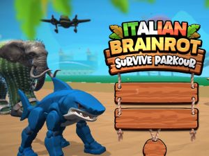 Spil Italiensk Brainrot Survive Parkour online