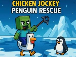 Spil Kyllingjockey: Penguin Rescue online