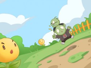 Spil Blomster vs zombier online