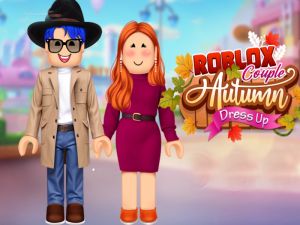 Spil Roblox par efterårsklædning online