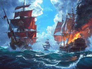 Spil Piratskibe: Byg og kæmp online