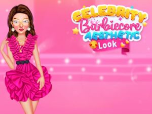 Spil Berømthed barbiecore æstetisk look online
