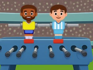 Spil Kick pong bordfodbold online