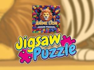 Spil Anime Lion Jigsaw-gåder online