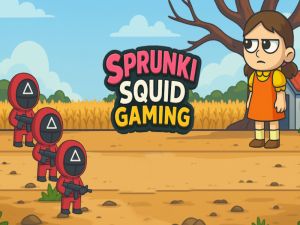 Spil Sprunki Squid Gaming online
