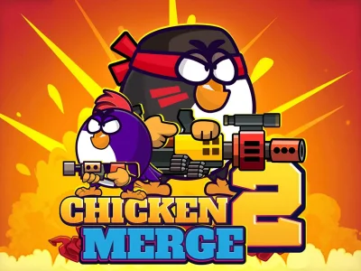 Spil Chicken Merge 2 online