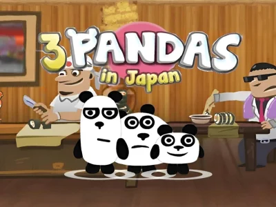 Spil 3 Pandas In Japan HTML5 online