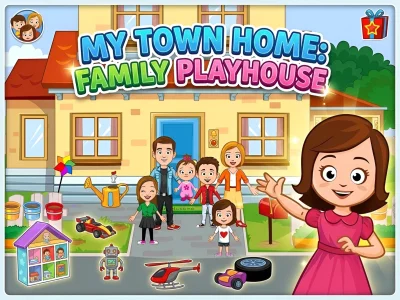 Spil My Town Home: Family Playhouse online
