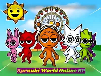 Spil Sprunki World Online RP - Play with Friends! online