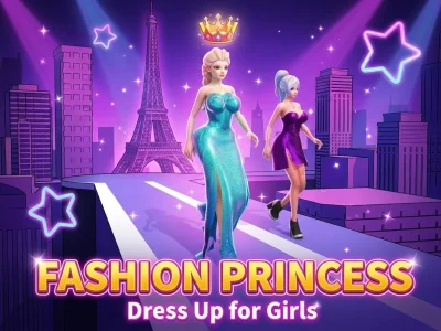 Spil Fashion Princess Dress Up for Girls online
