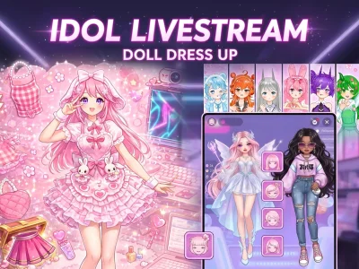 Spil Idol Livestream: Doll Dress Up online