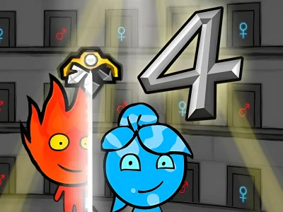 Spil Fireboy & Watergirl 4 in Crystal Temple online