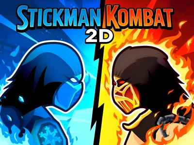 Spil Stickman Kombat 2D online
