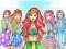 Spil Girl Coloring Dress Up Games online