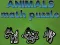 Spil Animals Math Puzzles online