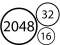 Spil Merge Numbers 2048 online