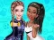Spil Elsa And Tiana Workout Buddies online