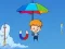 Spil Umbrella Falling Guy online