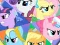 Spil Pony Round Puzzle online