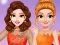 Spil Princesses Ice Skating Dress Up online