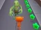 Spil Angry Cat Run Zombies Alley online