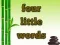 Spil Four Little Words online