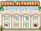 Spil Equal Alphabets online