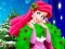 Spil Ariel The Little Mermaid Christmas Dres Up online
