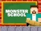 Spil Monster School: Roller Coaster & Parkour online
