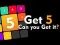 Spil Get 5 online