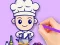 Spil Coloring Book: Chef online