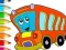 Spil Coloring Book: Bus online