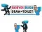 Spil Skibydi Rush draw to toilet online